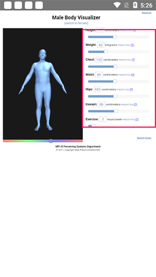 BodyVisualizer身材模拟器中文版截图3