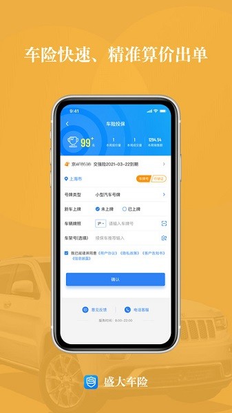 盛大车险截图4