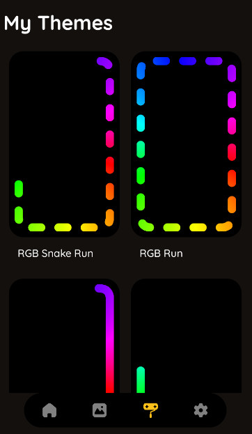 round light rgb跑马灯效果软件