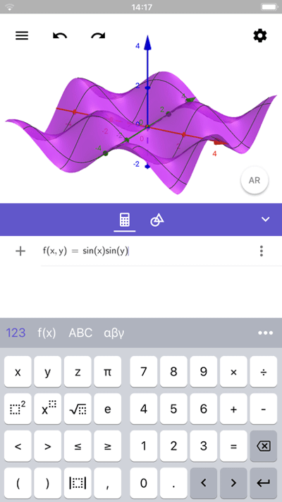 geogebra3D计算器中文版截图3