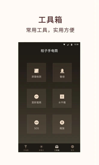 桔子手电筒app官方版截图1