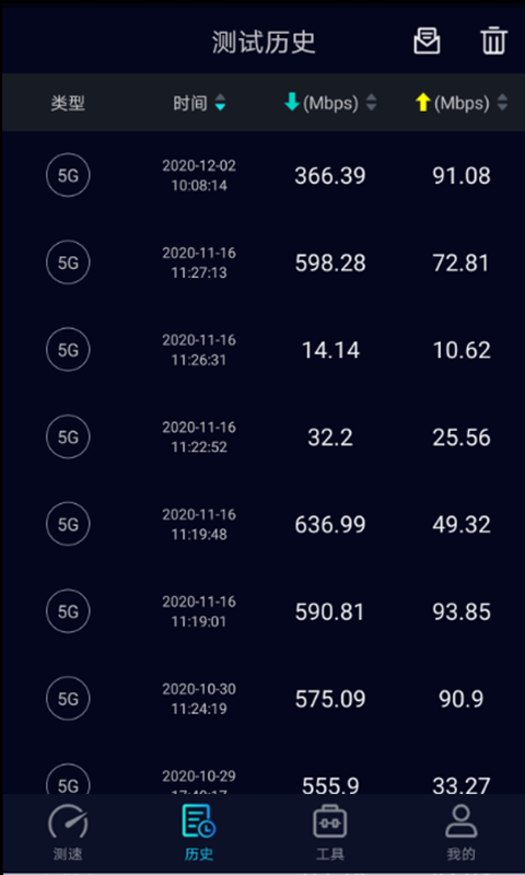 Speedtest5g安卓版截图4