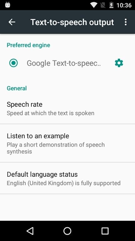 google文字转语音引擎app(Speech Recognition)截图3