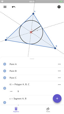 GEOGEBRA图形计算器手机版截图1