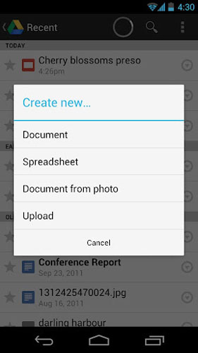 google drive app