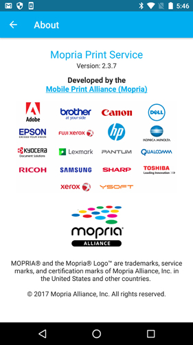 Mopria Print Service安卓版截图3