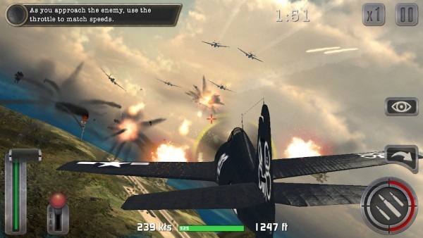 太平洋空战手机版最新版(Air Combat Pilot: WW2 Pacific)截图1