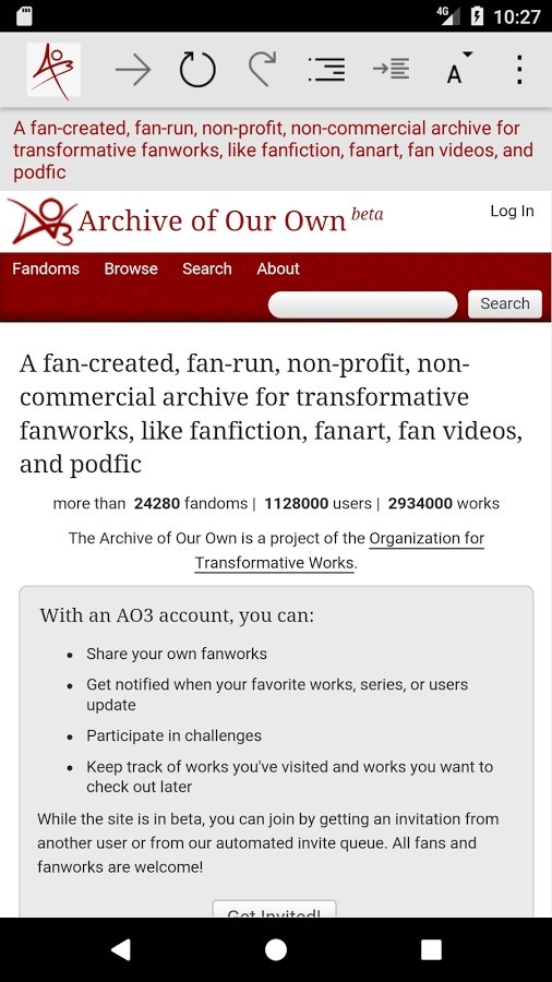 archive track reader中文版(ao3官方阅读器)截图3