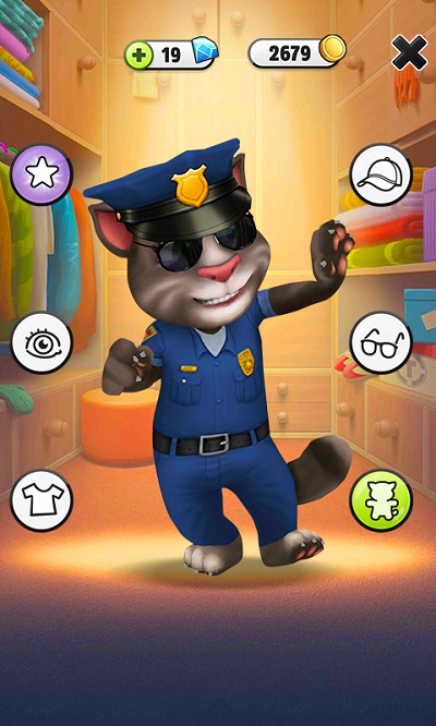 学舌猫汤姆猫游戏(Talking Tom Cat)截图2