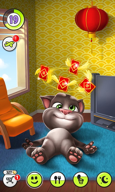 学舌猫汤姆猫游戏(Talking Tom Cat)截图3