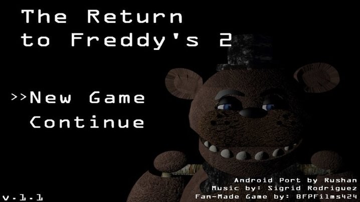 重返弗莱迪餐厅2正版游戏(The Return To Freddys 2)截图1