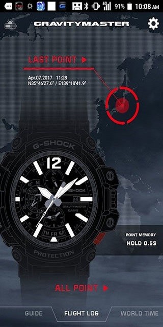 卡西欧蓝牙手表软件(G-SHOCK)截图2