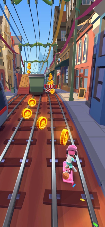 地铁跑酷体验服免费下载安装(Subway Surf)截图1