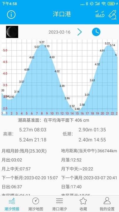 月相潮汐表截图4