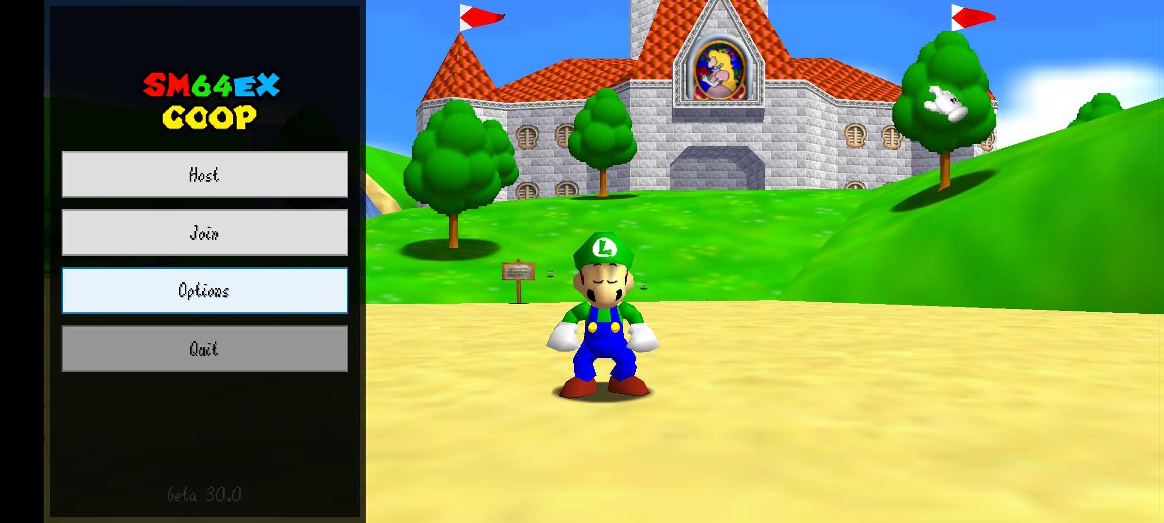 超级马里奥64(sm64ex-coop)截图2