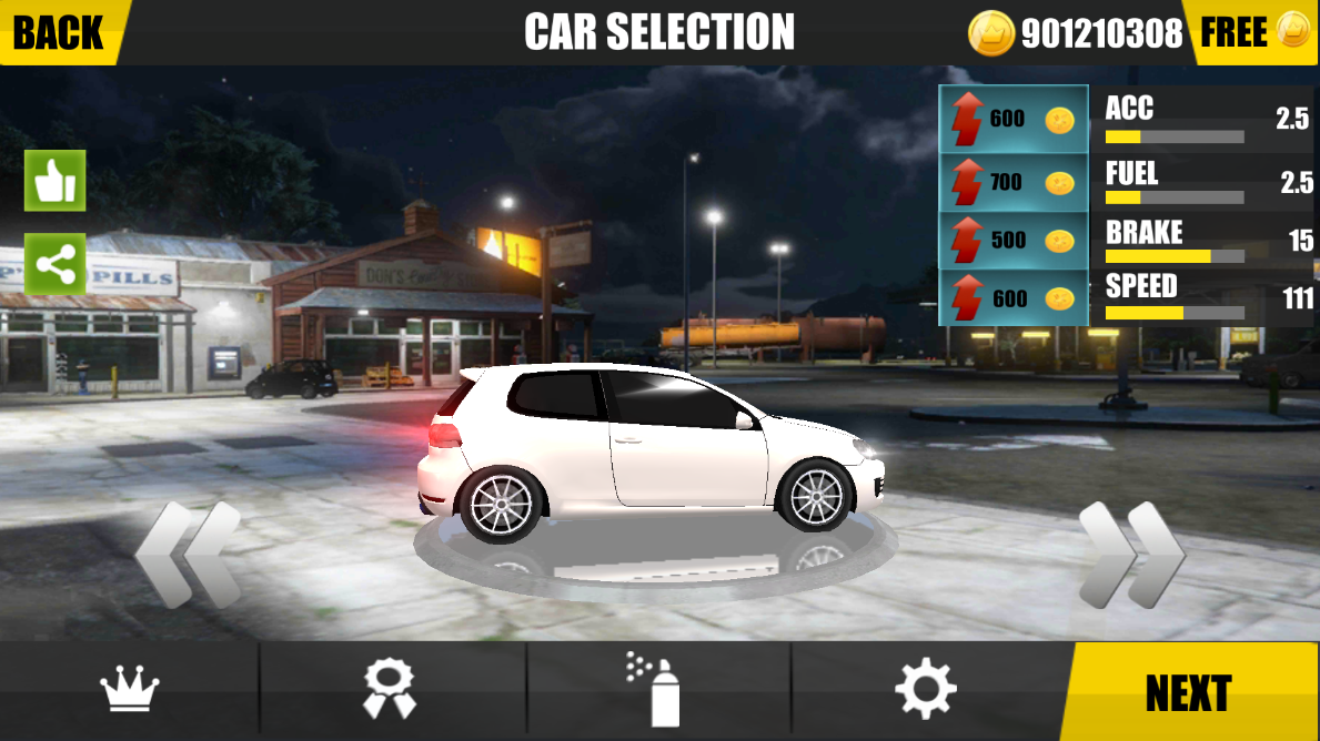 狂热赛车(Racing Fever 3D)截图1