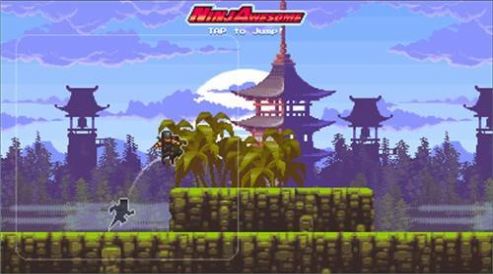 像素忍者跑酷(Ninja Saizou)截图2