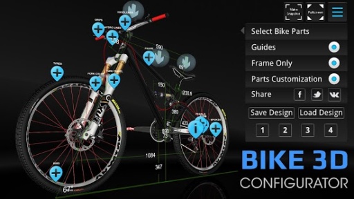 自行车配置器3D版(Bike 3D Configurator)截图4