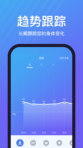 乐轻体重秤app截图3