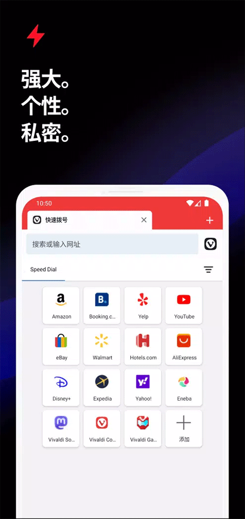 Vivaldi浏览器手机版截图1