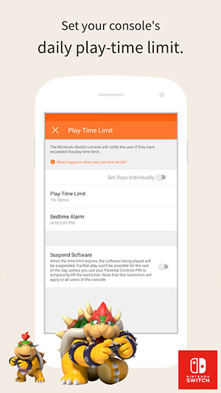 任天堂家长控制app截图3