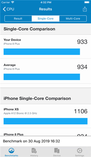 Geekbench5截图1