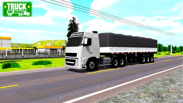 巴西卡车模拟器游戏(Truck Sim Brasil)截图1