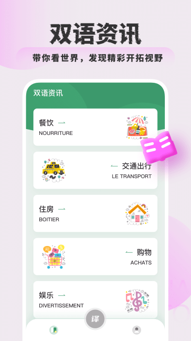 银叶实时翻译软件(改名法语翻译)截图3