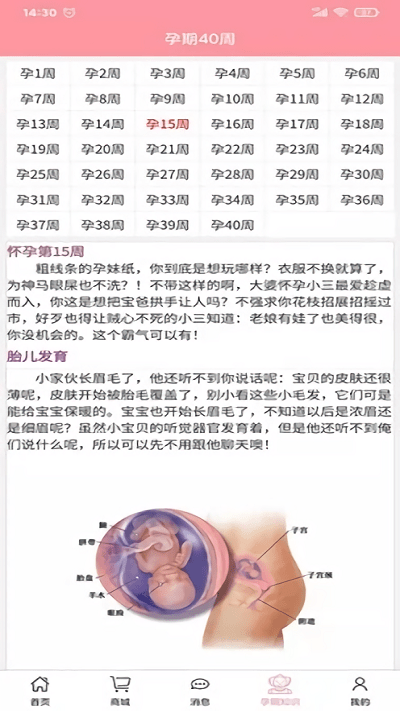 孕婴安孕妇端app截图2