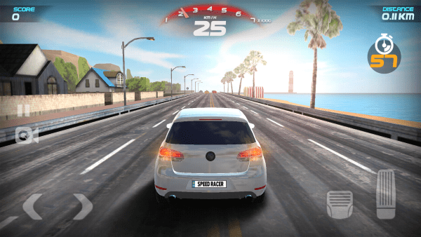 公路速度赛车游戏截图4