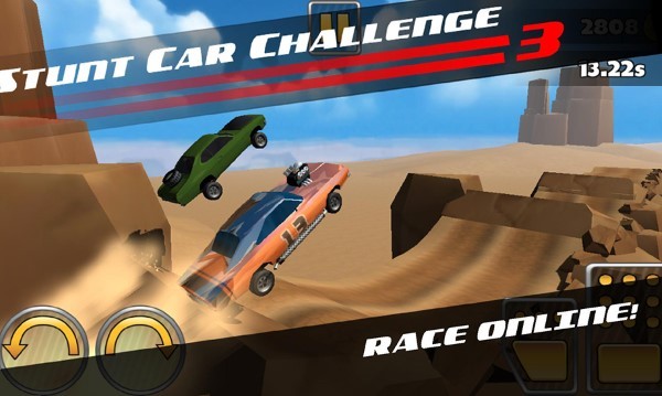 特技汽车挑战赛3游戏(stunt car3)截图1