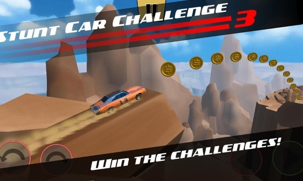 特技汽车挑战赛3游戏(stunt car3)截图4