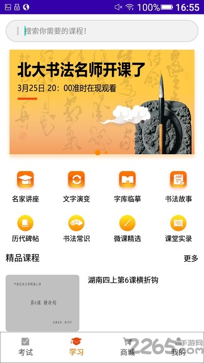 点心书法考app截图1