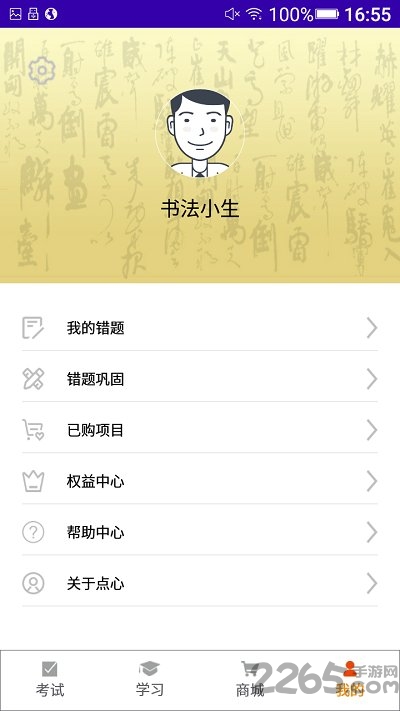 点心书法考app截图3