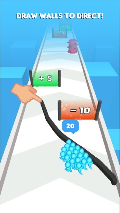 画墙运行游戏(draw walls run)截图4