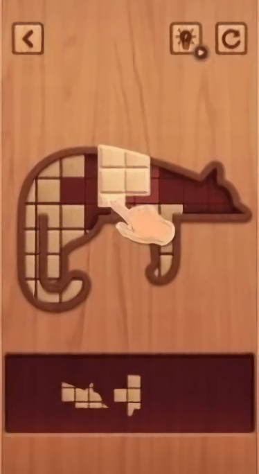 木块拼图谜题游戏(wood99)截图2