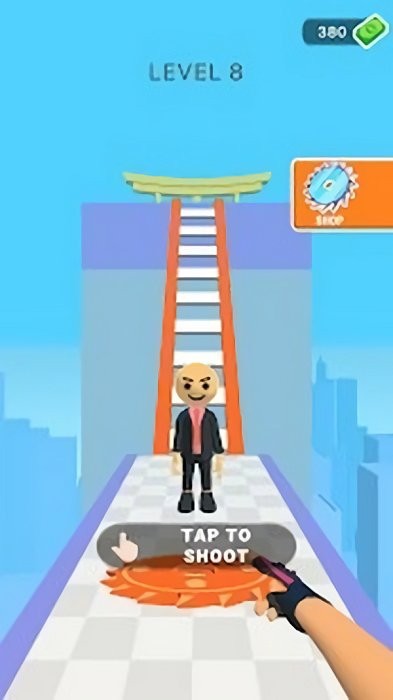 切片飞盘大战游戏截图1
