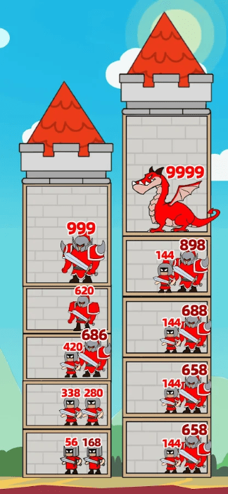 塔战战斗与解谜游戏(tower wars)截图1