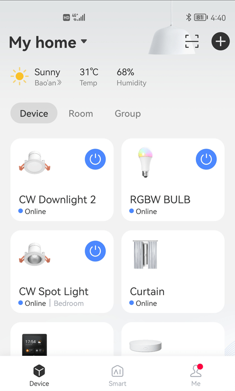 ismart light app截图2
