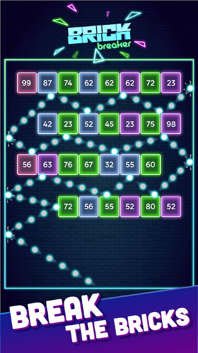 碎砖机球式破碎机游戏(brick breaker)截图3