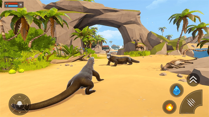 科莫多巨蜥游戏(Kamodo Dragon Simulator)截图3