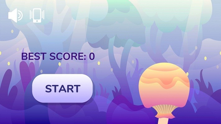 蘑菇姑娘跳一跳官方版(mushroom jump)截图2