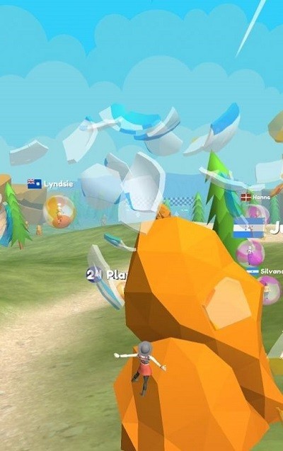 佐布速度赛游戏(zorb racing)截图2