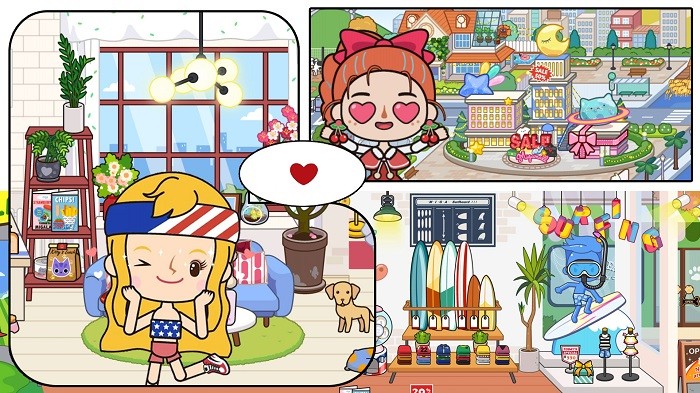 米加迷你商店购物游戏截图3