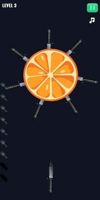 水果刀忍者命中游戏(fruit knife ninja hit)截图1