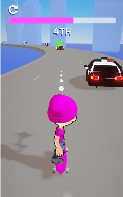 射绳枪比赛游戏(slingshot race)截图1