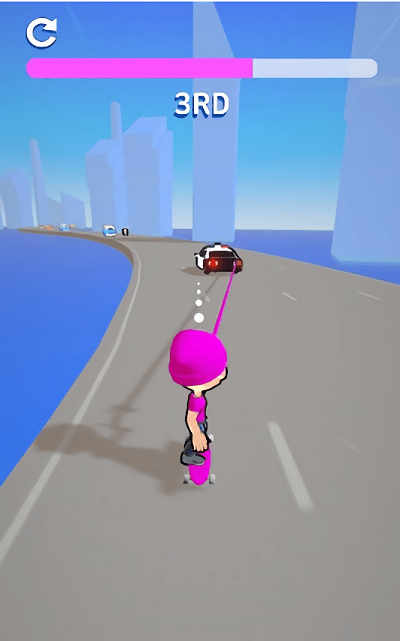 射绳枪比赛游戏(slingshot race)截图2