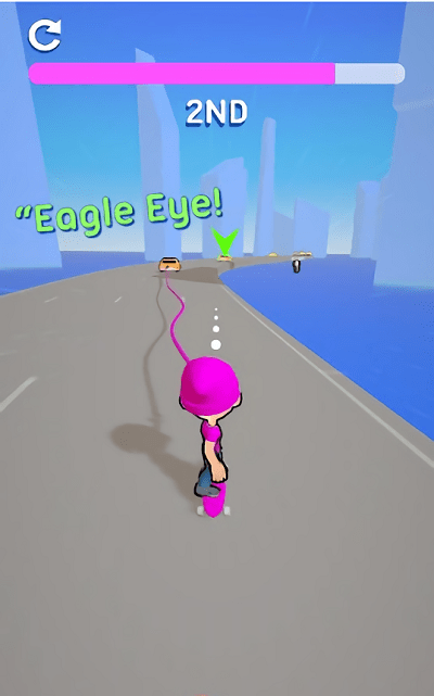 射绳枪比赛游戏(slingshot race)截图3