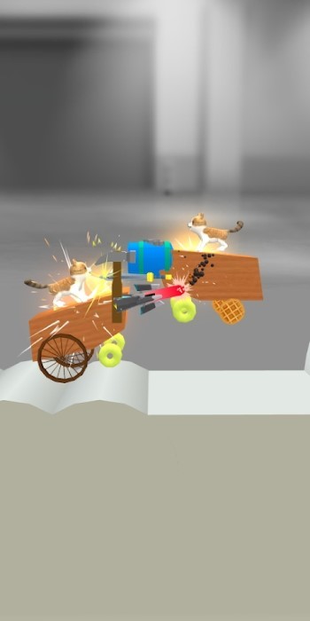 猫车对战游戏(battle cat cars)截图2