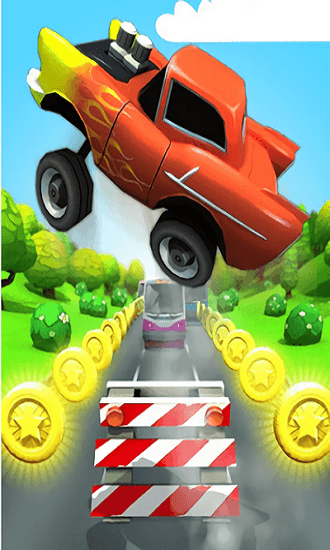 跑酷赛车手机版(parkour racing)截图2